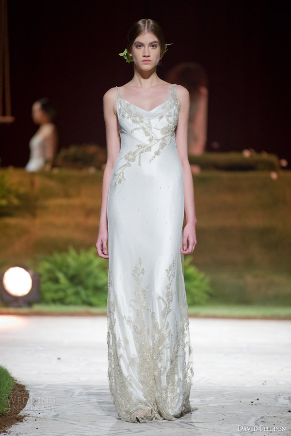david fielden 2015 bridal 8306 sleeveless sheth wedding dress straps
