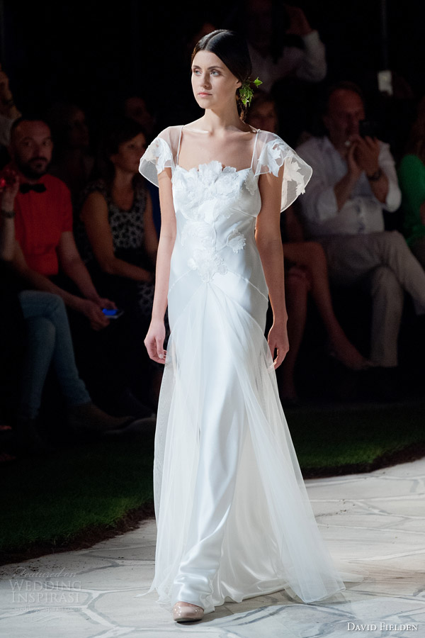 david fielden 2015 bridal 8343 wedding dress illusion sleeves