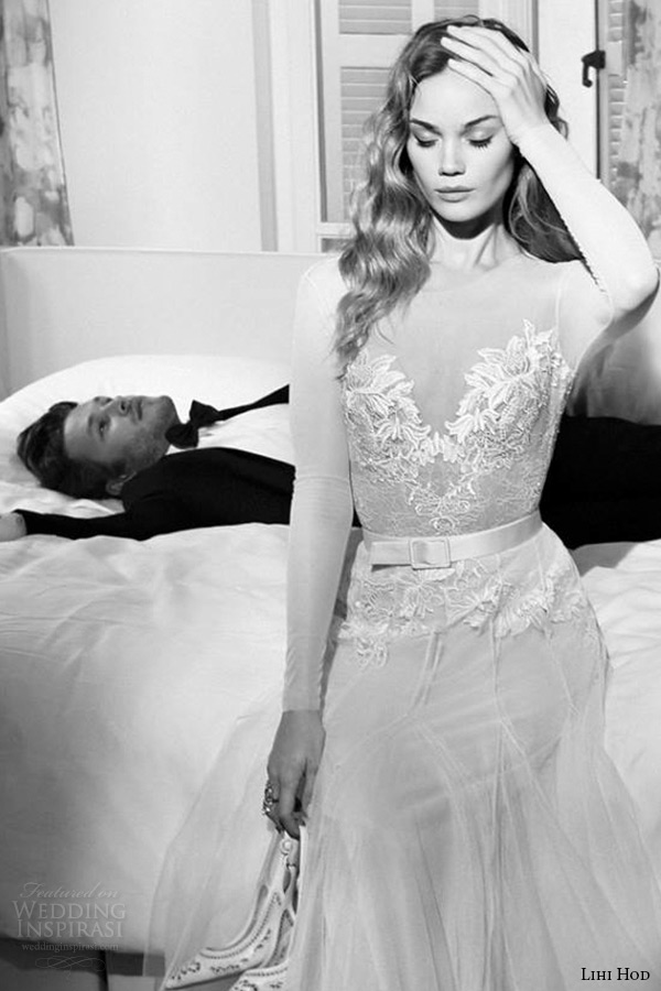 lihi hod wedding dresses 2015 bridal gown illusion long sleeves filigree sweetheart neckline tulle a line skirt style jeniffer zoom lihi hod wedding dresses 2015 bridal gown illusion long sleeves filigree sweetheart neckline tulle a line skirt style jeniffer zoom