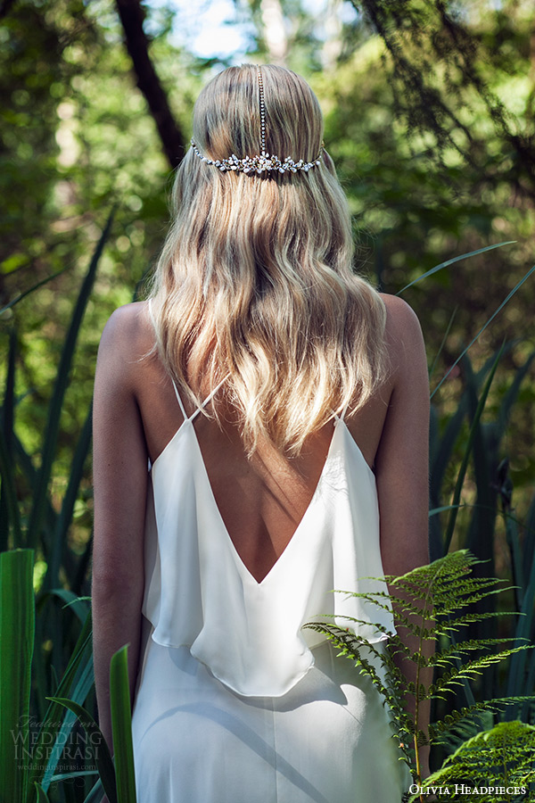 olivia headpieces w label 2015 wedding bridal swarovski crystal headband bohemian style wyn back