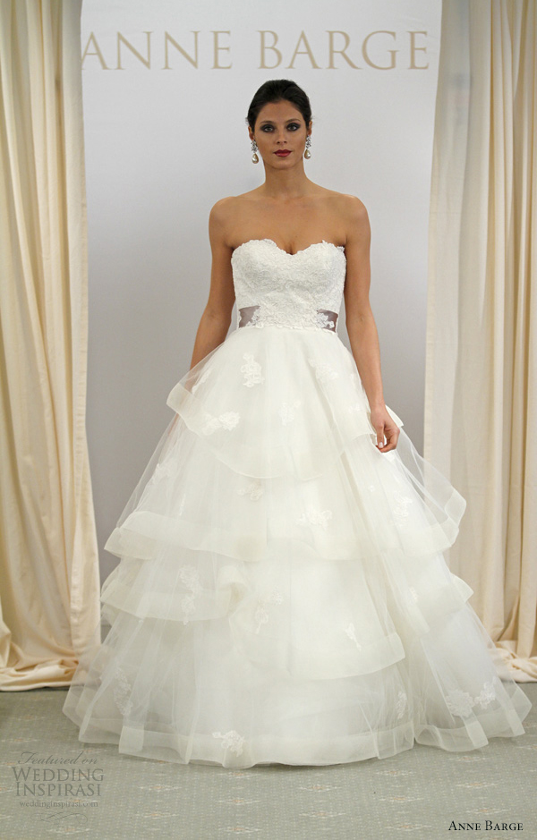 anne barge wedding dress