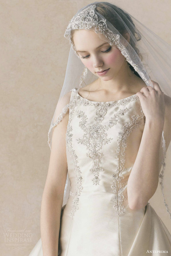 anteprima sposa bridal sleeveless ivory wedding dress ant0063