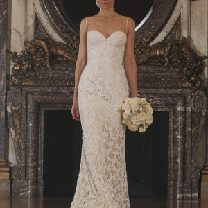 romona keveza spring 2016 luxe bridal rk6406 sleeveless guipure lace wedding dress straps corset bodice