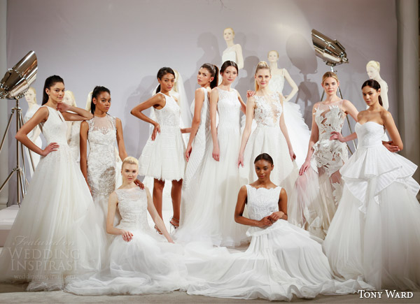 tony ward spring 2016 bridal collection kleinfeld new york bridal market fashion week presentation