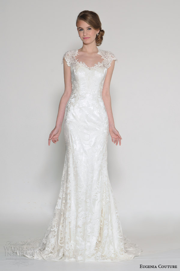 eugenia couture bridal spring 2016 candice cap sleeve wedding dress