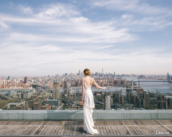 lakum spring 2016 courtney sleeveless wedding dress v open back city view