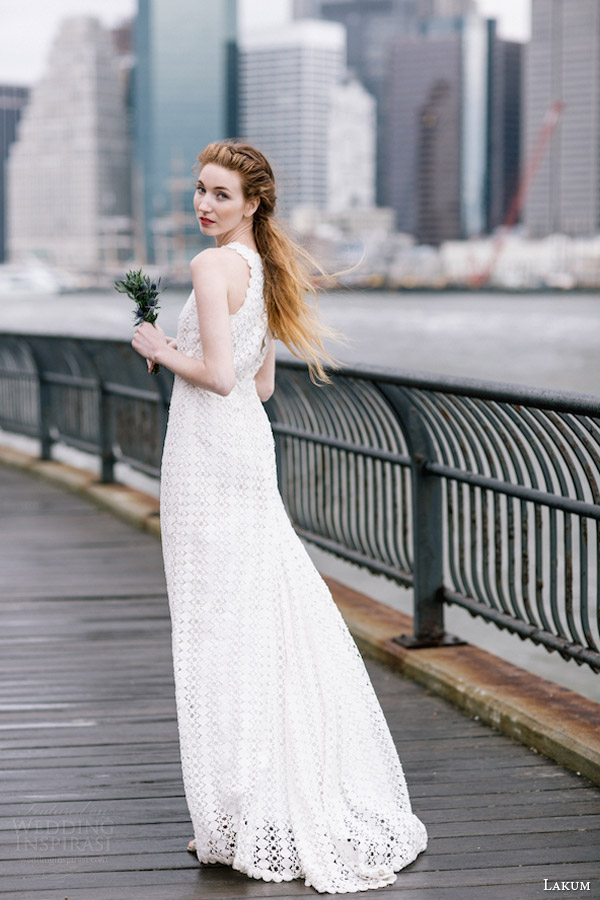 lakum spring 2016 leanne sleeveless wedding dress back lakum spring 2016 leanne sleeveless wedding dress back