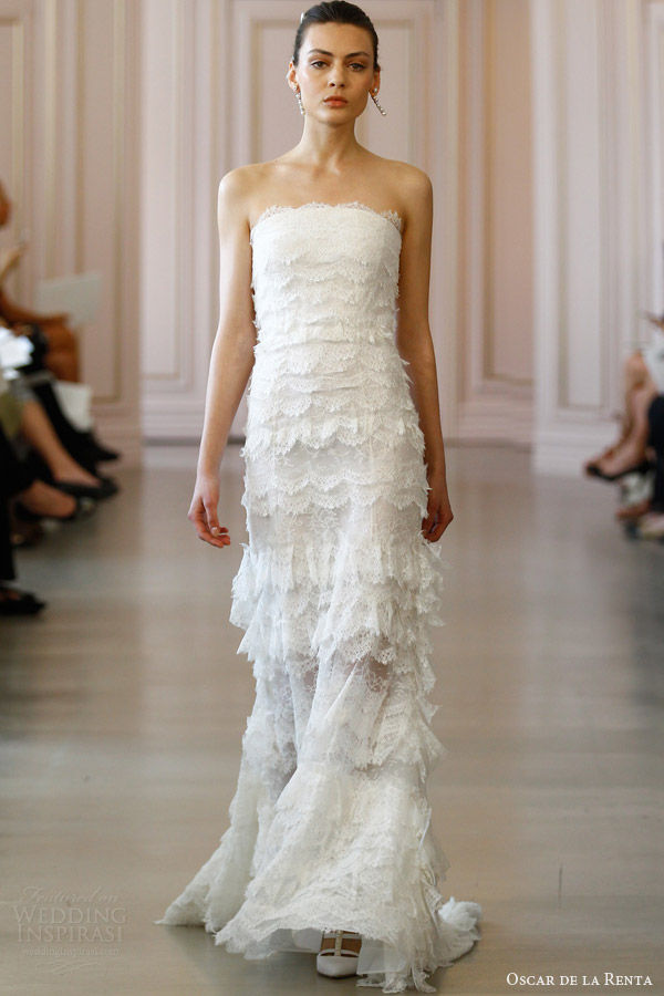 Oscar de la Renta Bridal Spring 2016 Wedding Dresses | Wedding Inspirasi