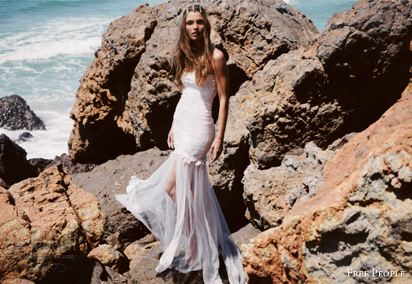 free people bridal 2015 fpeverafter grace loves lace dion maxi strapless wedding dress