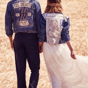 free people bridal collection 2015 fpeverafter bohemian wedding dresses accessories cowboy boots denim jacket
