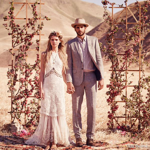 spell and the gypsy collective x free people casablance lace halter wedding dress bohemian style