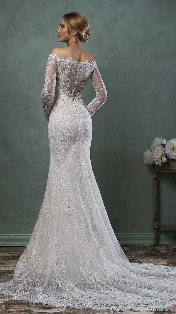 amelia sposa 2016 wedding dresses off the shoulder lace long sleeves fit to flare trumpet beautiful mermaid dress ofelia amelia sposa 2016 wedding dresses off the shoulder lace long sleeves fit to flare trumpet beautiful mermaid dress ofelia