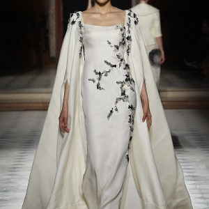 tony ward couture fall winter 2015 2016 look 30 cape haute couture embellished wedding dress