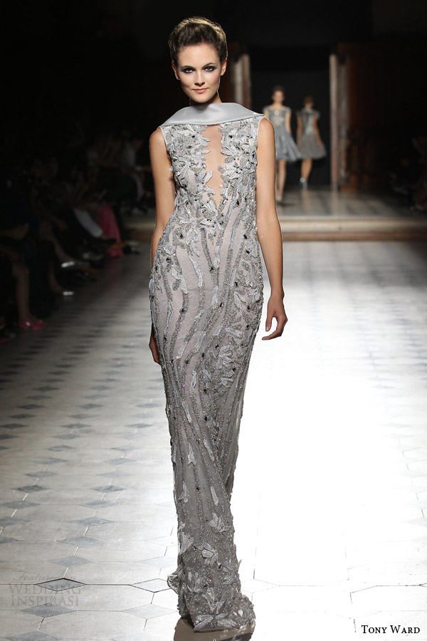 tony ward couture fall winter 2015 2016 look 34 sleevless sheath haute couture gown