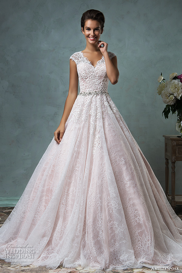 Top 100 Most Popular Wedding Dresses in 2015 Part 1 — Ball Gown & A-Line Bridal  Gown Silhouettes | Wedding Inspirasi