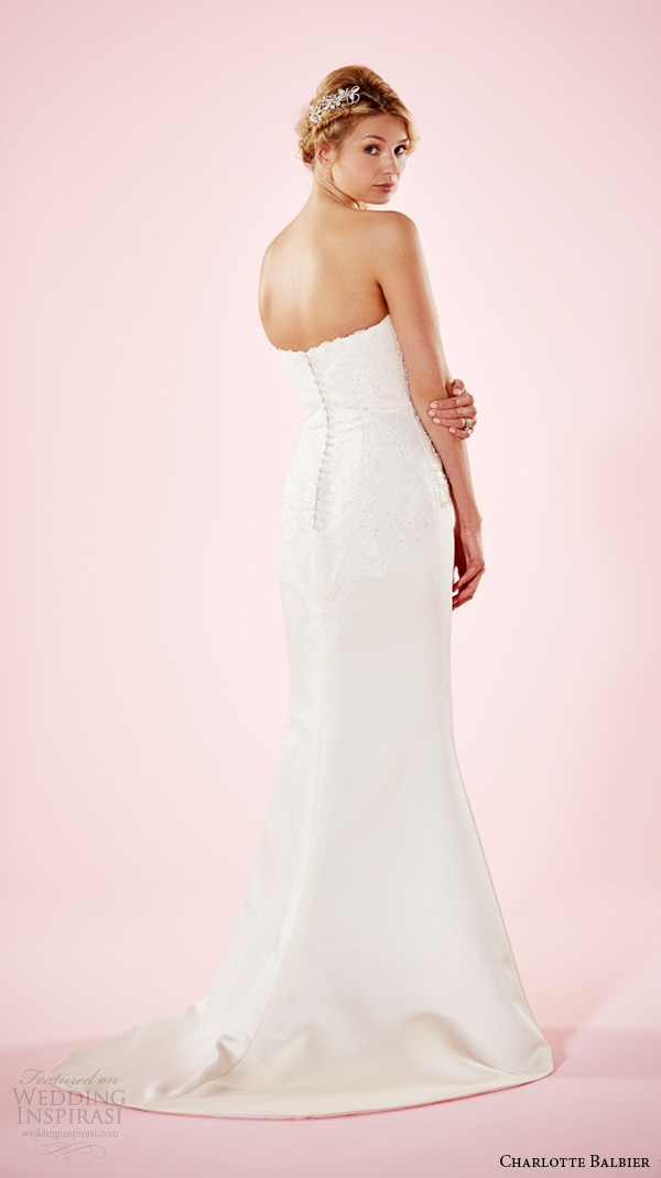 charlotte balbier 2016 bridal dresses strapless sweetheart neckline embroidered bodice trumpet wedding gown estelle back