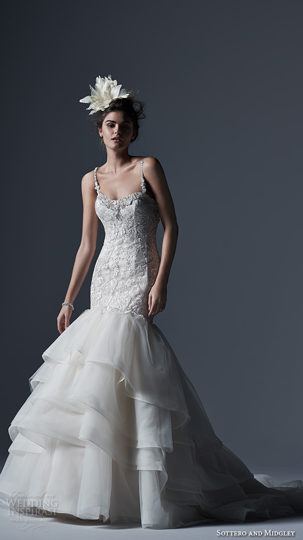 sottero and midgley bridal fall 2015 2016 hamilton strapless fit flare mermaid wedding dress separate detachable straps full sottero and midgley bridal fall 2015 2016 hamilton strapless fit flare mermaid wedding dress separate detachable straps full