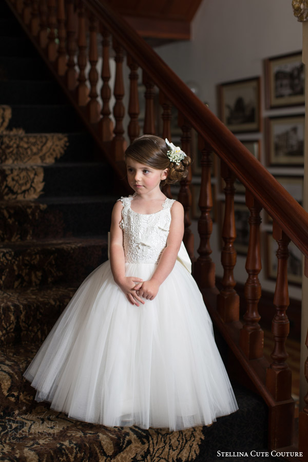 stellina cute couture 2015 2016 adorable designer baby toddler flower girl dress children attendant bridal party