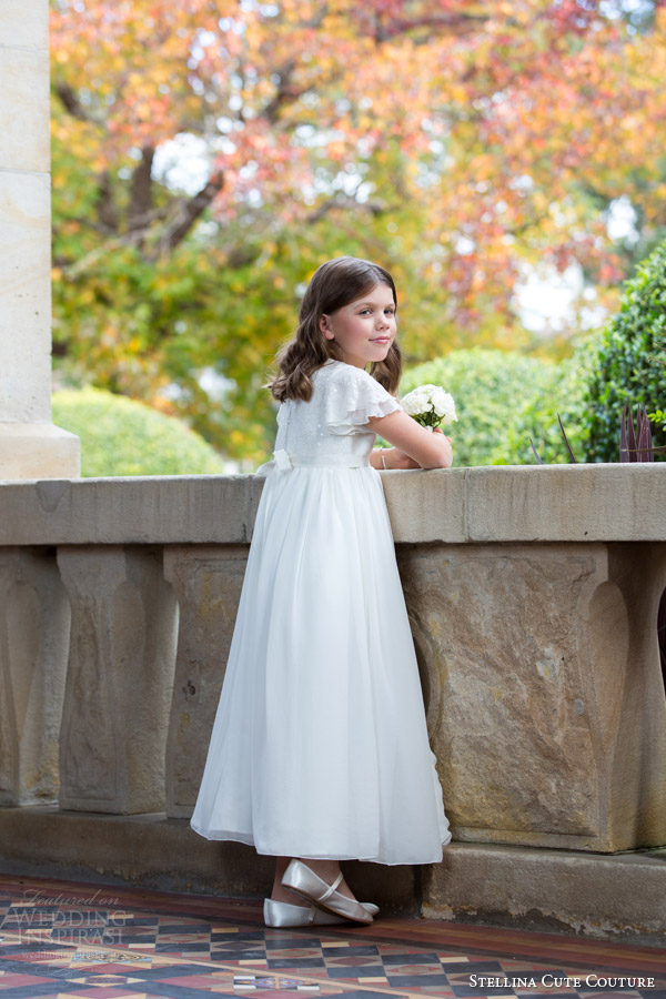 stellina cute couture 2015 2016 flower girl dresses bridal special ocassion wear for girls