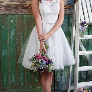 amanda wyatt 2016 bridal dresses pretty mini wedding dress sleeveless scoop neckline nia