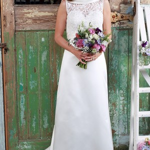 amanda wyatt 2016 bridal dresses pretty modified a  line wedding dress bateau neckline lace embroidery bodice style audrey