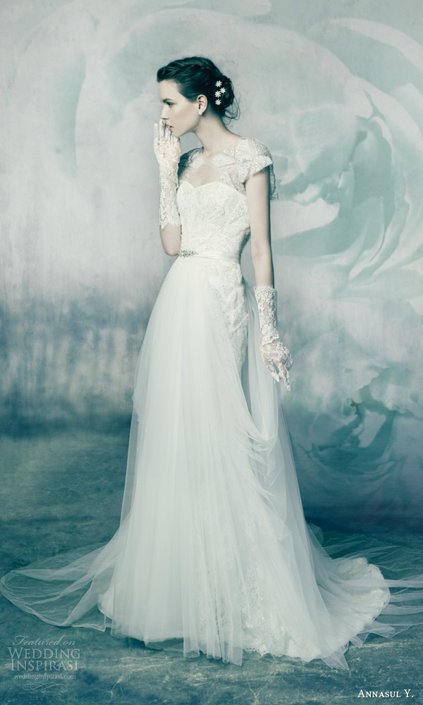 annasul y wedding dress 2016 bridal gown topaz accessory ay3149b