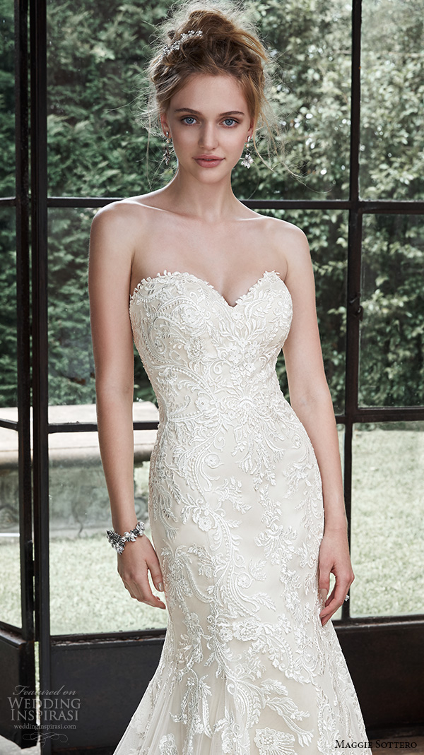 maggie sottero fit and flare wedding dresses