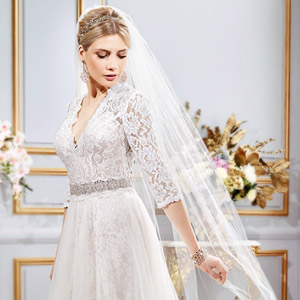 val stefani bridal spring 2016 beautiful wedding dresses with sleeves 300