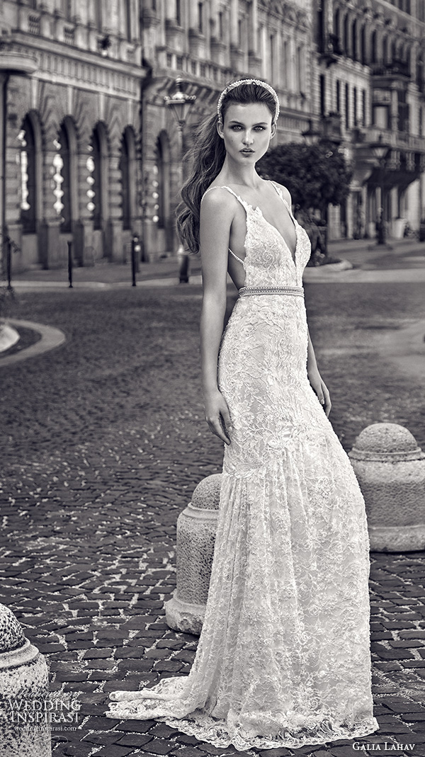 galia lahav gala fall 2016 bridal gowns beautiful sexy sheath wedding dress spagetti strap deep v neckline lace embroidery throughout style 604 galia lahav gala fall 2016 bridal gowns beautiful sexy sheath wedding dress spagetti strap deep v neckline lace embroidery throughout style 604