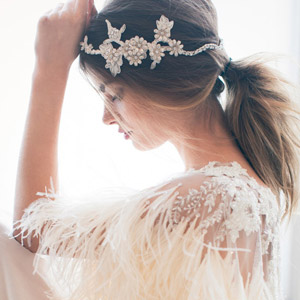 jannie baltzer 2016 bridal accessories hair headband headpiece veil comb