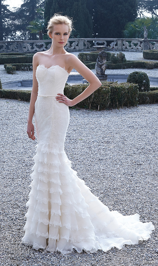 jillian 2016 bridal gowns strapless sweetheart neckline mermaid wedding dress style cassia