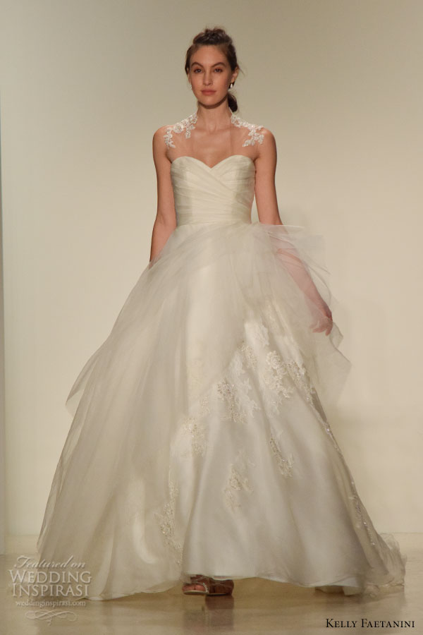 kelly faetanini fall 2016 wedding dresses bridal week runway fashion beautiful wedding ball gown dress