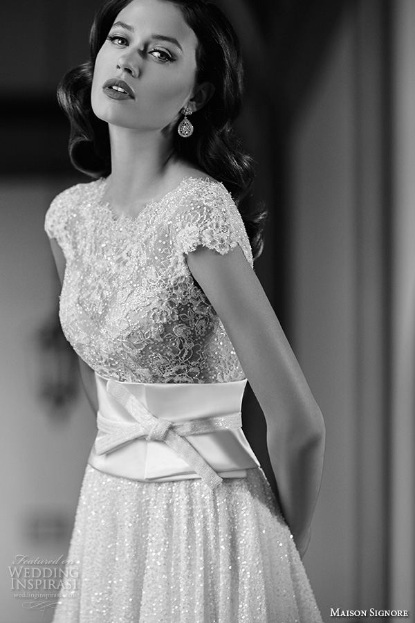 maison signore 2016 bridal gowns jewel neckline cap sleeves beaded lace embroidery ribbon belt sash flowly glitter a line wedding dress maison signore 2016 bridal gowns jewel neckline cap sleeves beaded lace embroidery ribbon belt sash flowly glitter a line wedding dress