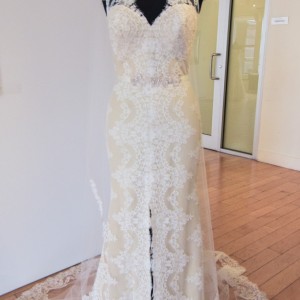 modern trousseau fall 2016 new york bridal week elegant cap sleeves lace v neck wedding dress