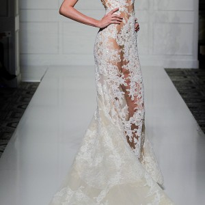 pronovias 2016 bridal gowns sexy stunning mermaid wedding dress lace embroidered long monarch train style verda