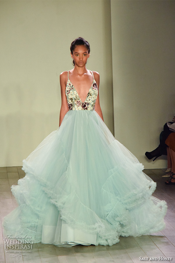 salt and honey fall 2016 bridal week v neckline ball gown evening wedding dress salt and honey fall 2016 bridal week v neckline ball gown evening wedding dress