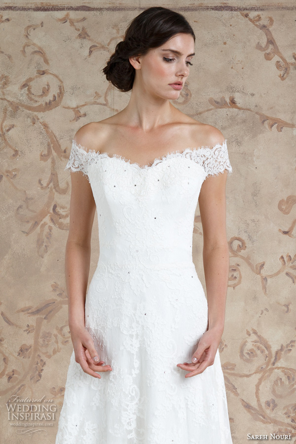 sareh nouri fall 2016 bridal off the should beautiful a line wedding dress style aryanna sareh nouri fall 2016 bridal off the should beautiful a line wedding dress style aryanna