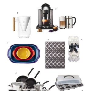 target wedding registry entertaining gifts for home nespresso vertuoline water filter pitcher nesting ovenware calphalon muffin pans