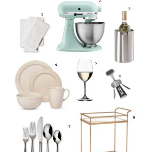 target wedding registry entertaining gifts mint kitchenaid mixer wine glass plate threshold gold bar cart oxo winged corkscrew double wall stainless steel wine cooler