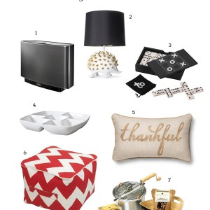 target wedding registry game night entertaining gifts wireless hifi hedgehog lamp section bowl pouf tictactoe popcorn maker