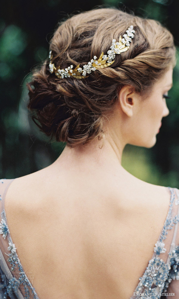 enchanted atelier liv hart fall 2016 bridal hair accessories lily of the valley vine wedding updo accessory enchanted atelier liv hart fall 2016 bridal hair accessories lily of the valley vine wedding updo accessory