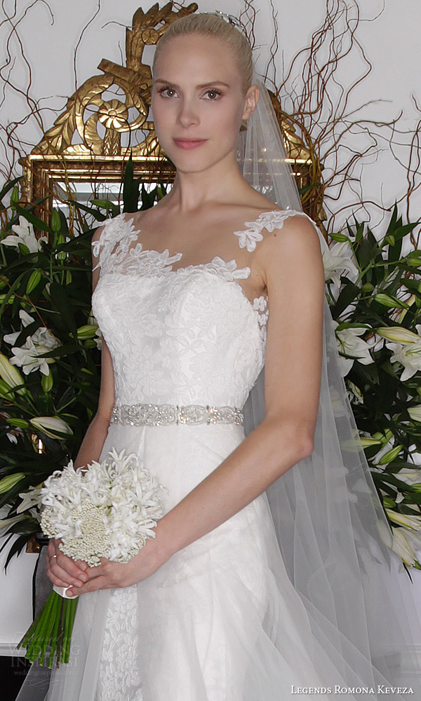 legends romona keveza fall 2016 re embroidered lace wedding dress detachable italian net overskirt l6137 zoom bodice