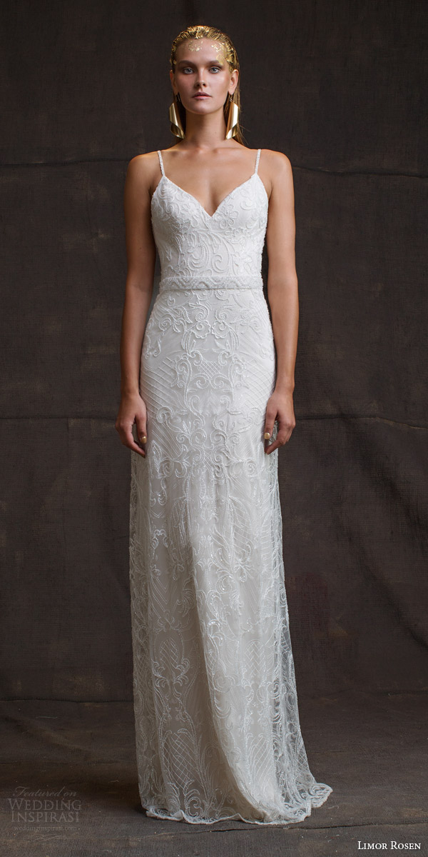 limor rosen bridal 2016 treasure camille sleeveless sheath wedding dress beaded straps limor rosen bridal 2016 treasure camille sleeveless sheath wedding dress beaded straps