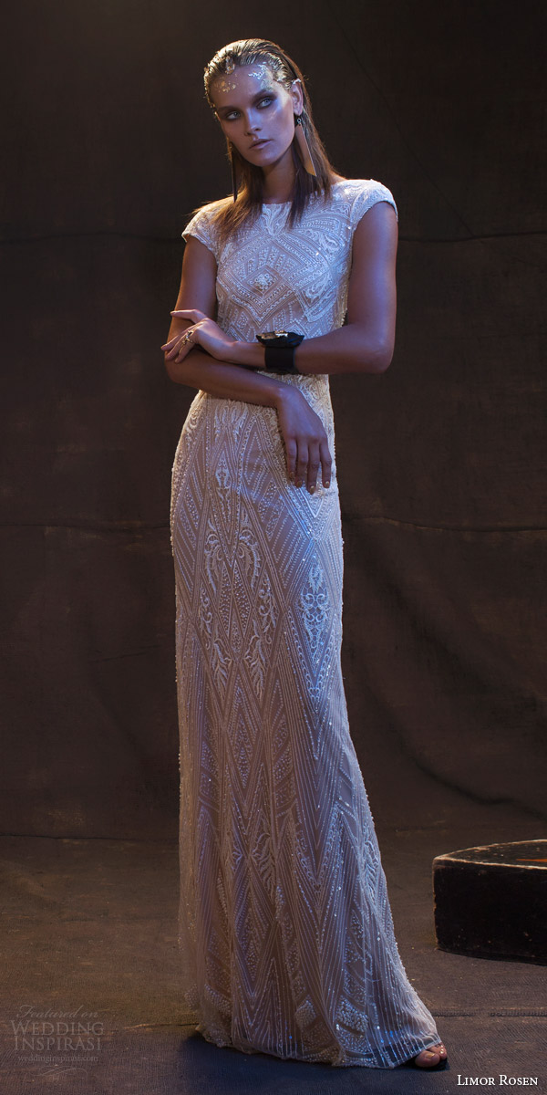limor rosen bridal 2016 treasure daria cap sleeve sheath wedding dress print ad limor rosen bridal 2016 treasure daria cap sleeve sheath wedding dress print ad