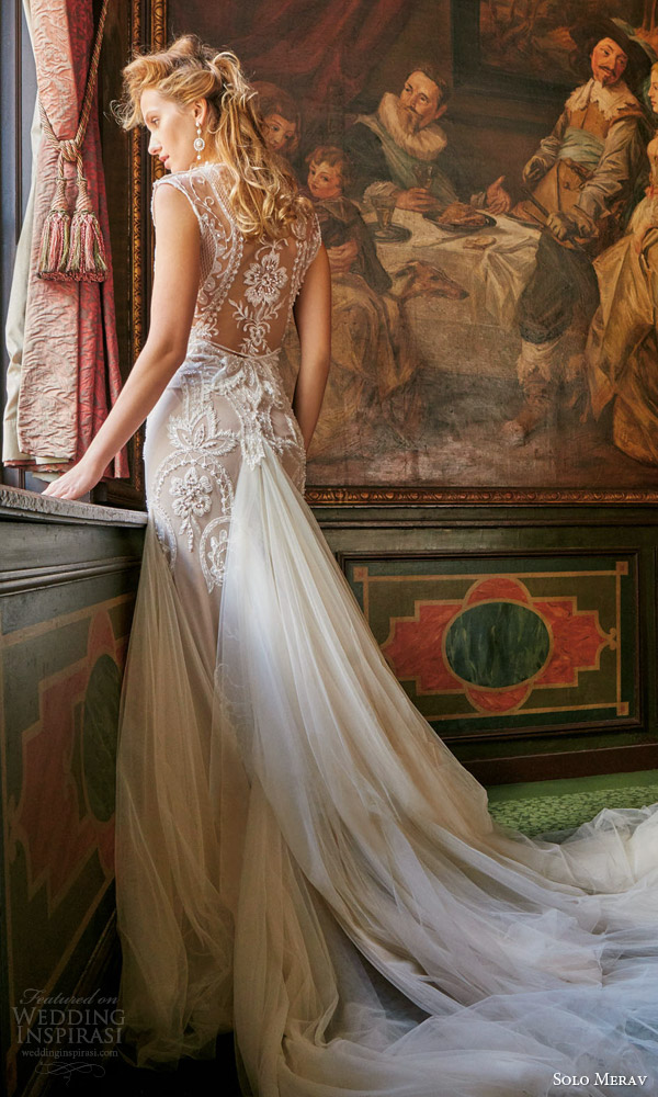 solo merav bridal gowns 2016 adriana exquisite two piece wedding dress gorgeous hand embellished details stunning back view train solo merav bridal gowns 2016 adriana exquisite two piece wedding dress gorgeous hand embellished details stunning back view train
