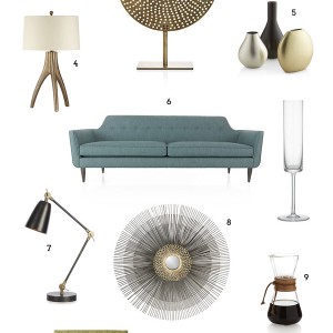 crate and barrel wedding gift registry mid century modern furniture modern gifts kiwi lighting home decor