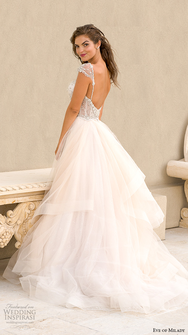 eve of milady boutique fall 2015 cap sleeves beaded jeweled corset bodice sweetheart neckline beautiful tulle a line ball gown wedding dress 1548 eve of milady boutique fall 2015 cap sleeves beaded jeweled corset bodice sweetheart neckline beautiful tulle a line ball gown wedding dress 1548