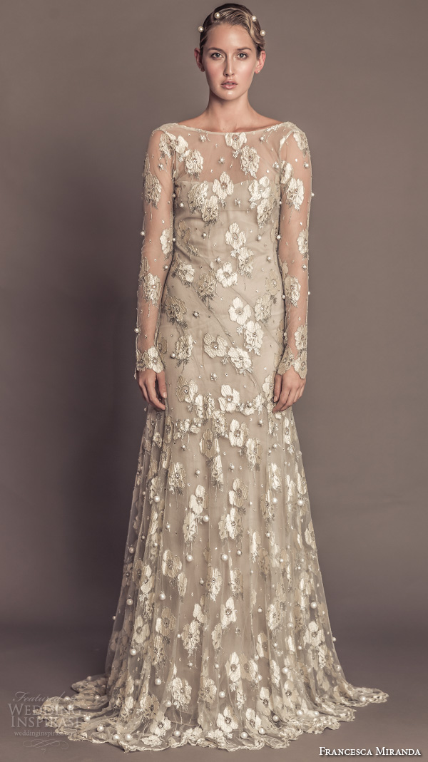 Francesca Miranda Fall 2016 Wedding Dresses — + New Year’s Eve Wedding ...