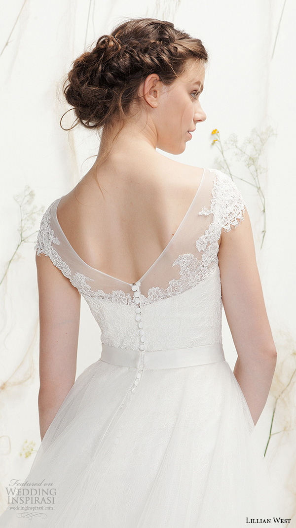 lillian west spring 2016 bridal cap sleeves bateau illusion neckline sweetheart cutout pretty tulle a line ball gown wedding dress style 6375 lillian west spring 2016 bridal cap sleeves bateau illusion neckline sweetheart cutout pretty tulle a line ball gown wedding dress style 6375