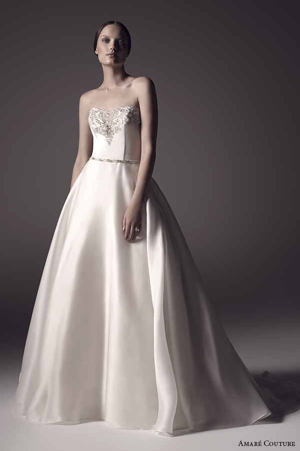 Amaré Couture Spring 2016 Wedding Dresses | Wedding Inspirasi